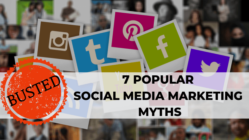 7 POPULAR SOCIAL MEDIA MARKETING MYTHS | Jacobsons Direct